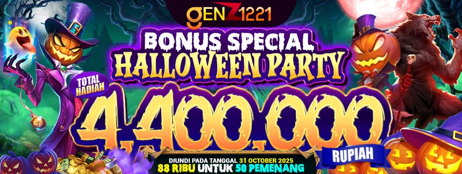 GENZ1221 -- Bonus Special Halloween Party 4,4 juta